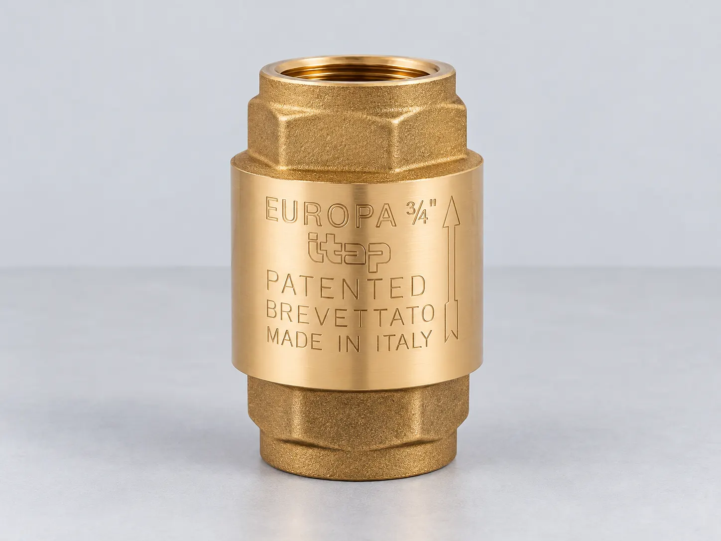 Brass non-return valve