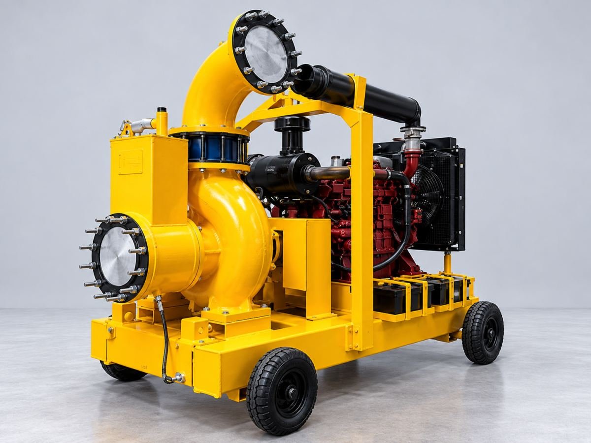 SmartCo 12-Inch Dewatering Pump SM300, front view