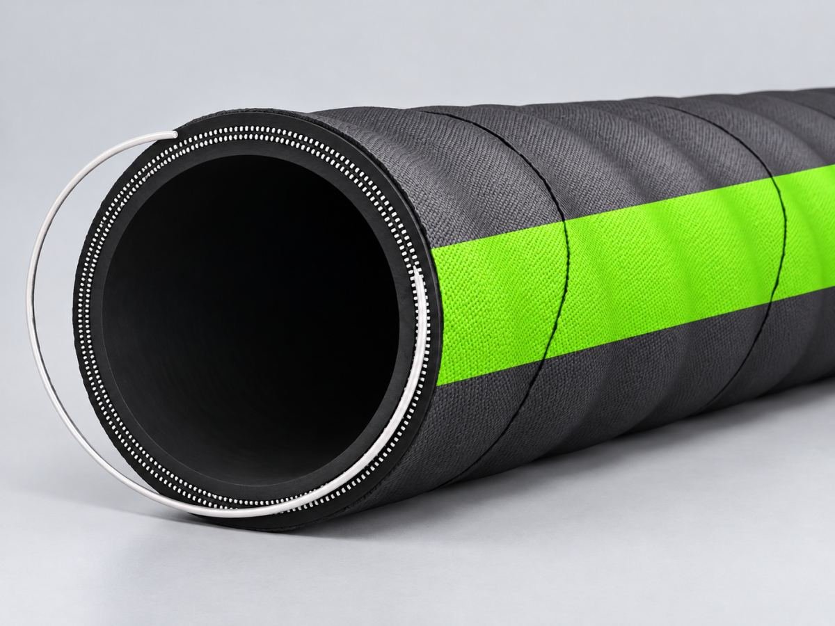 Rubber suction hose