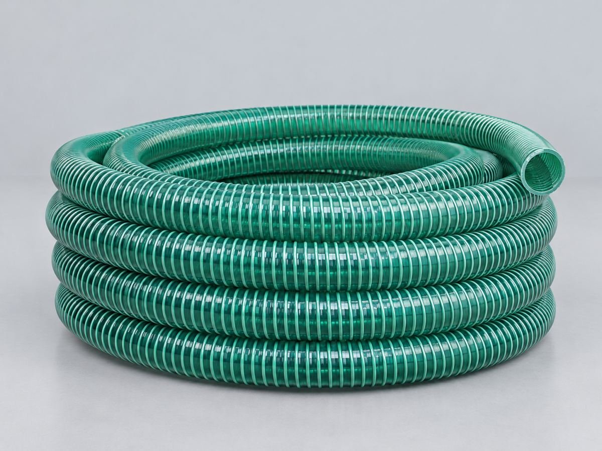 Green suction hose
