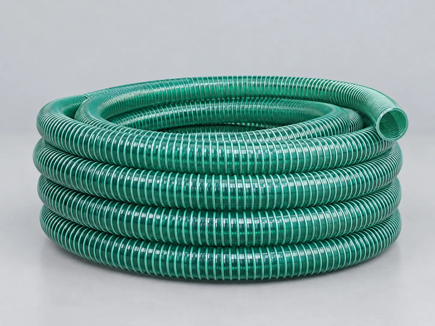 Green suction hose