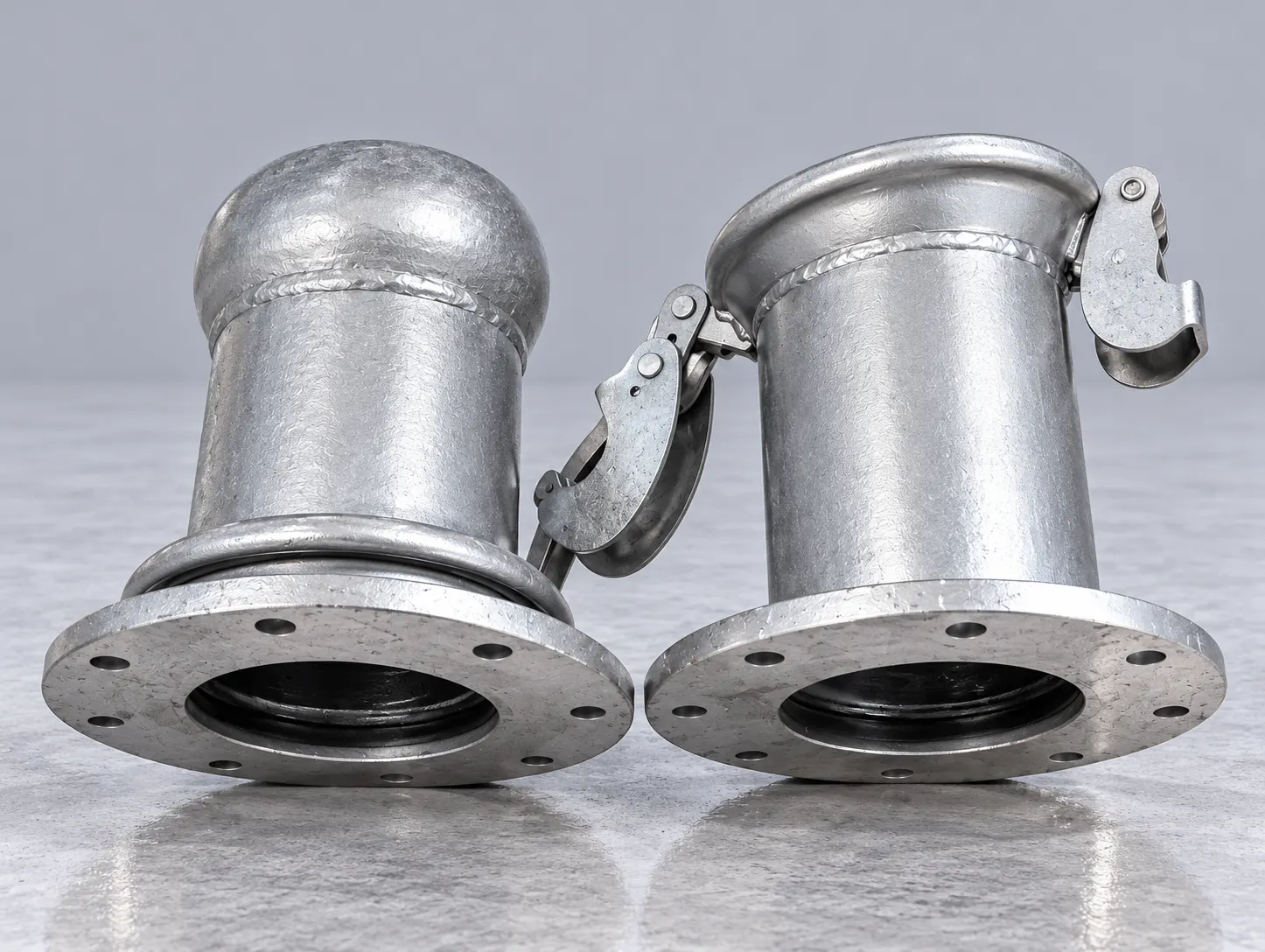 Galvanized couplings set