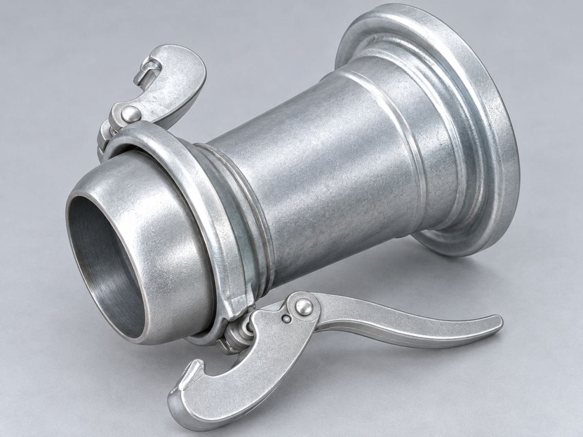 Galvanized quick couplings
