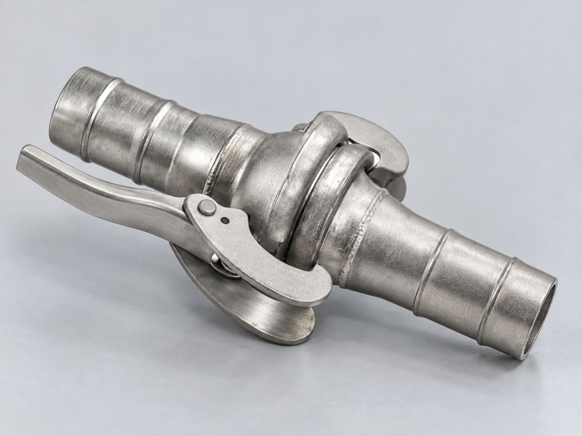 Galvanized 2-inch couplings set