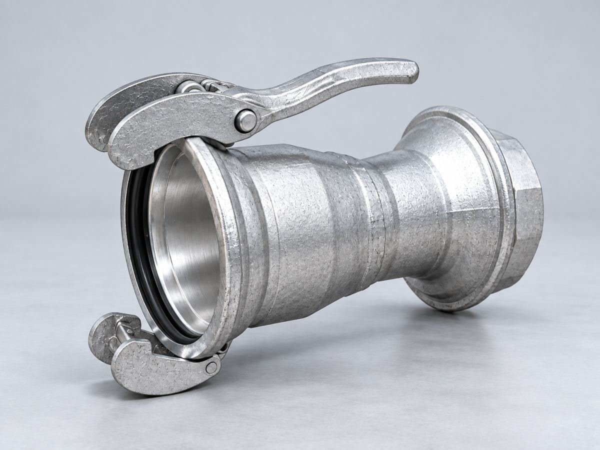 Galvanized reducer coupling