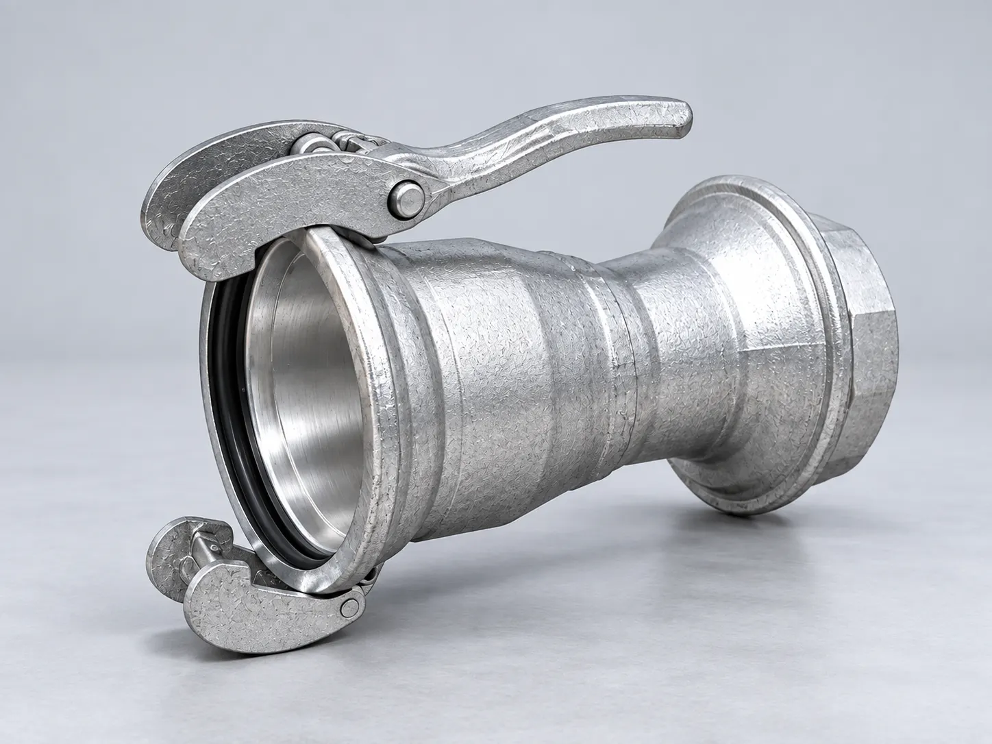 Galvanized reducer coupling