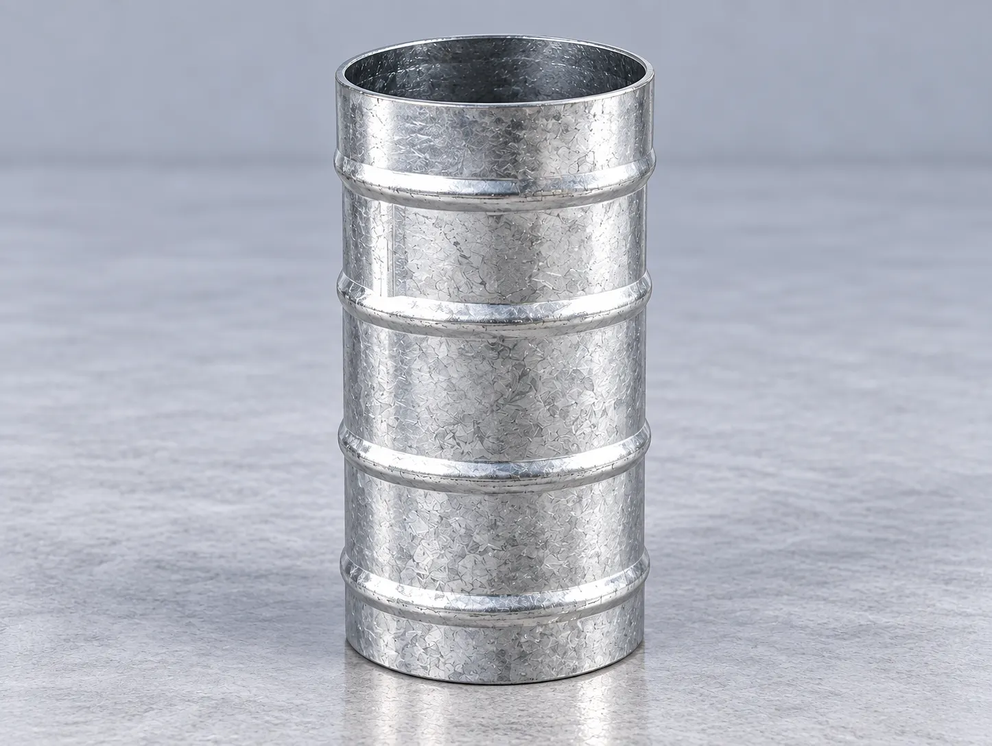 Galvanized steel duct coupling