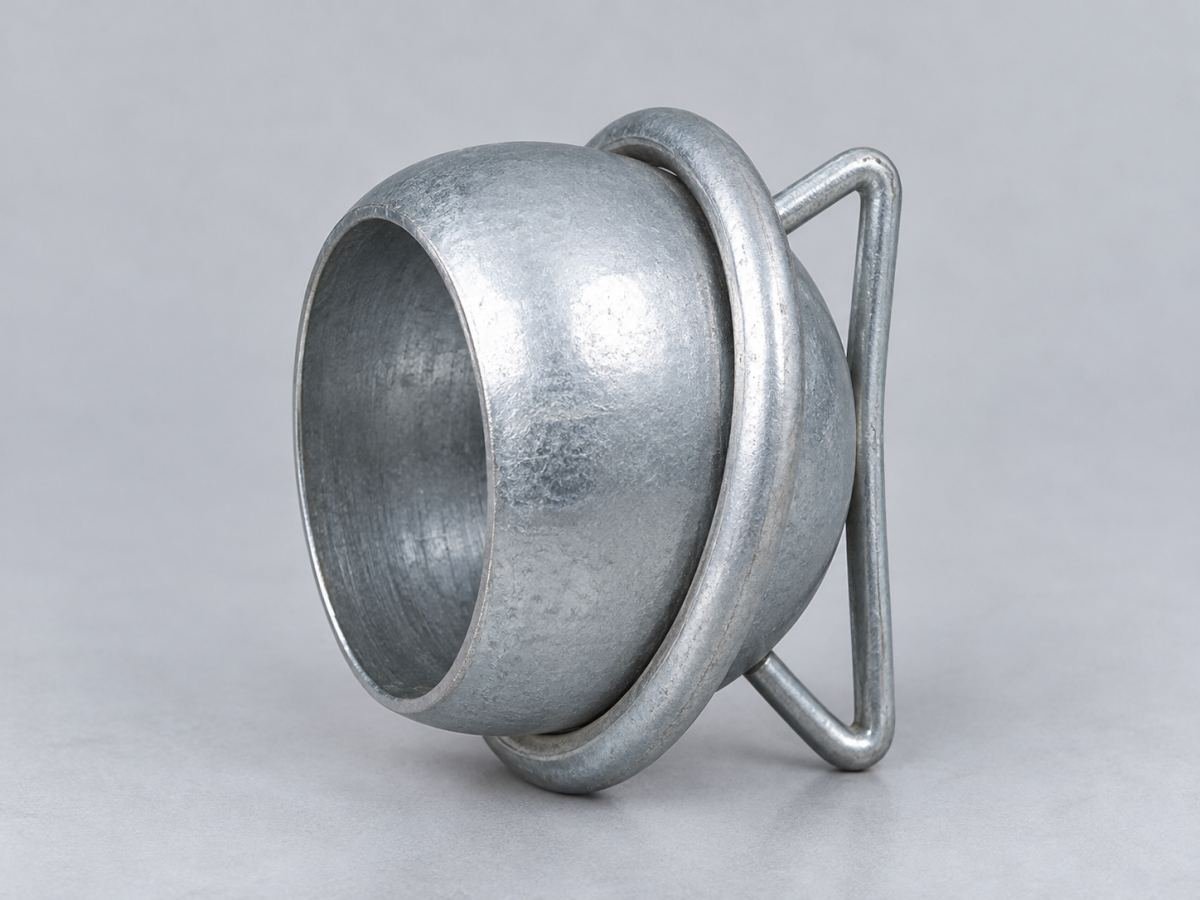 Galvanized end cap